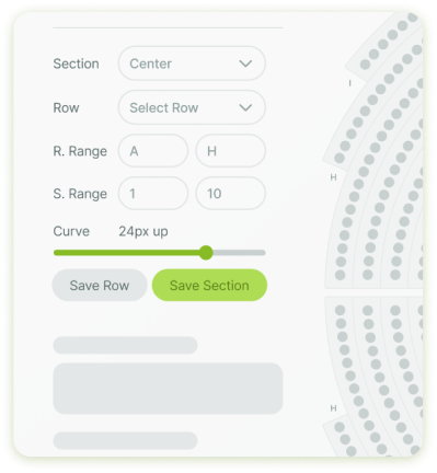 Seatmap Builder seat arrangement tool