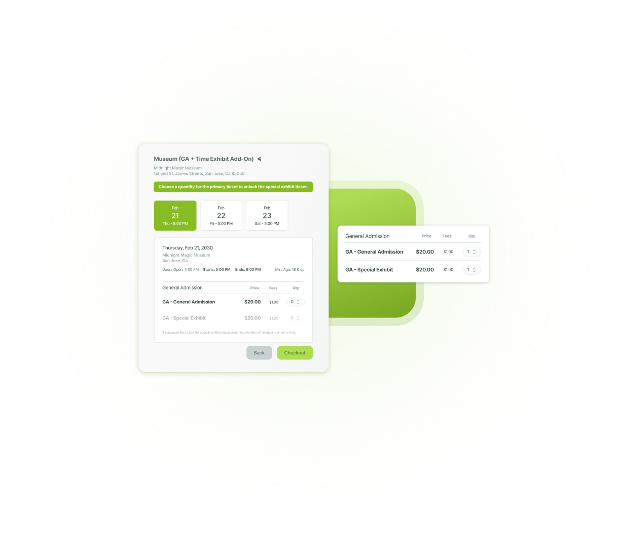 VBO's conditional ticketing powers your offer customization to increase customer satisfaction and sales.