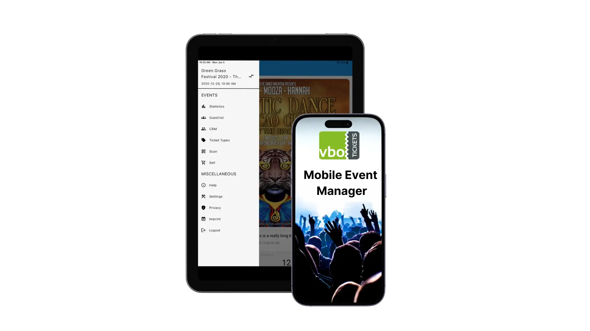 Mobile scan tickets with the Mobile Event Manager app powered by VBO Tickets